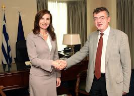 Γεροντοπουλος με πρεσβη Αυστραλιας