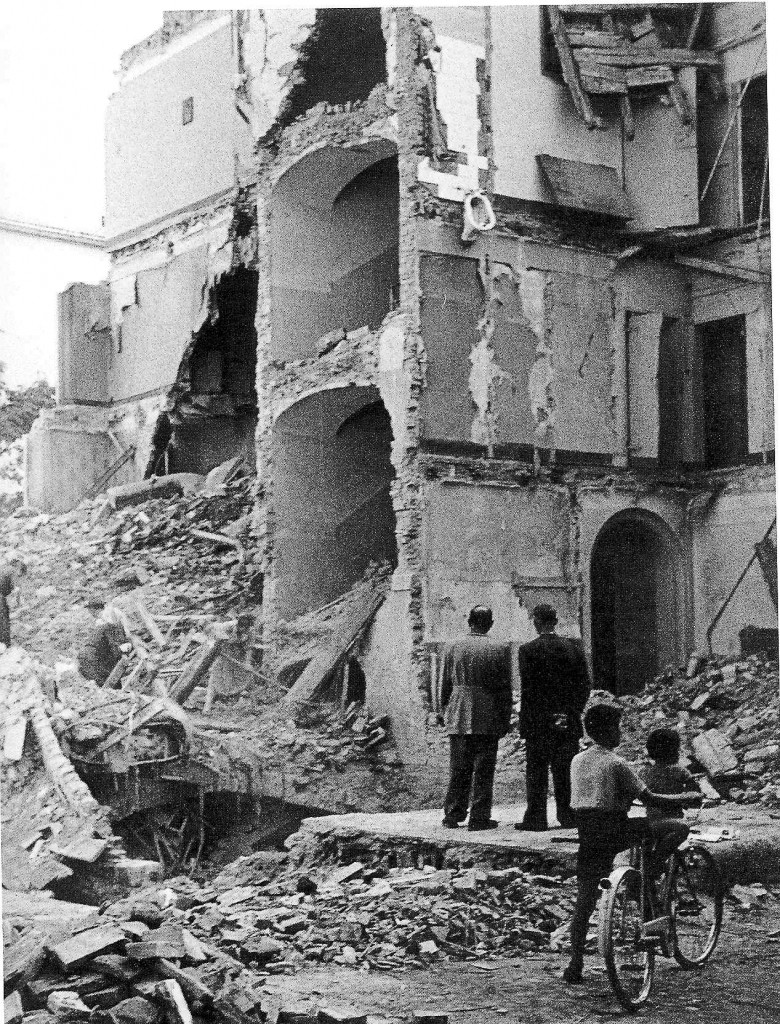 Βομβαρδισμένη πόλη της Ιταλίας κατά τη διάρκεια του Β’ Παγκοσμίου Πολέμου