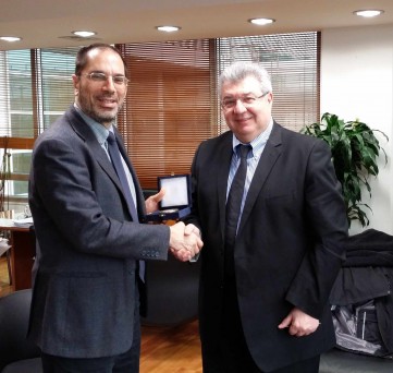 οι κ.κ. Οδυσσέας Μιχαηλίδης και Ιωάννης Χρυσουλάκης