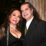 Η Ευγενία Γούλα μαζί με τον τενόρο Κωνσταντίνο Παλιατσάρα.