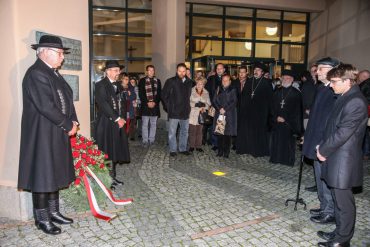 Stadt Dachau, Rathaus, Gedenkfeier zur Pogromnacht , npj/Foto: Jørgensen
